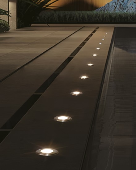 SPOT AU SOL GU10-G5.3