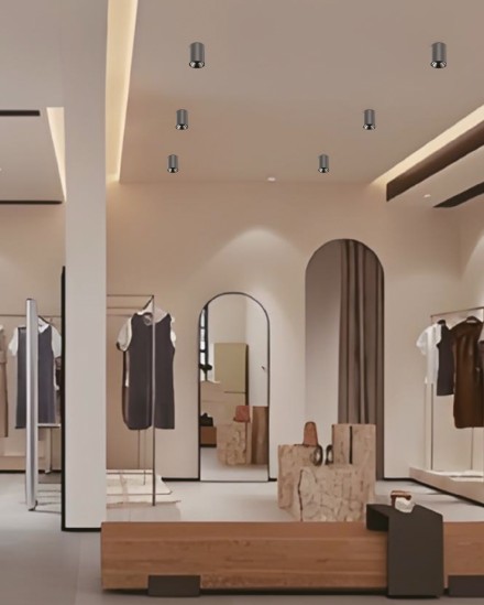 SPOT BOÎTIER CYLINDRIQUE LED