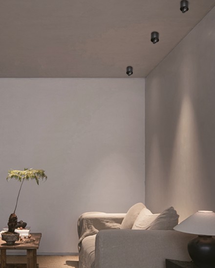 SPOT CYLINDRIQUE APPARENT LED