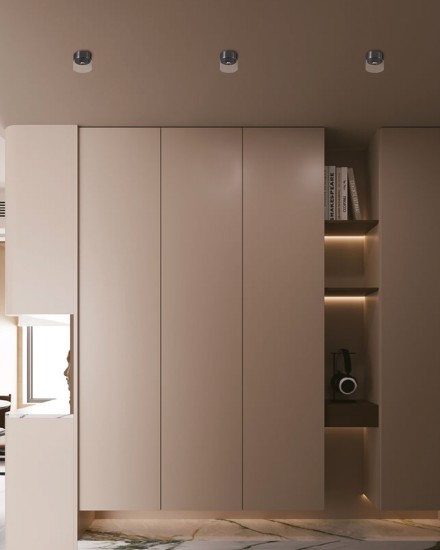 SPOT CYLINDRIQUE APPARENT LED