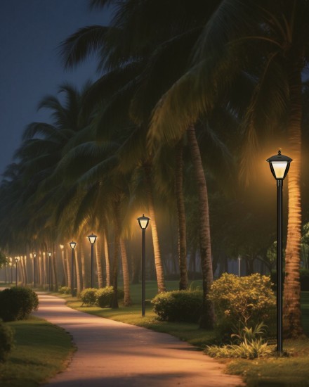 TÊTE DE POTEAU D'ÉCLAIRAGE