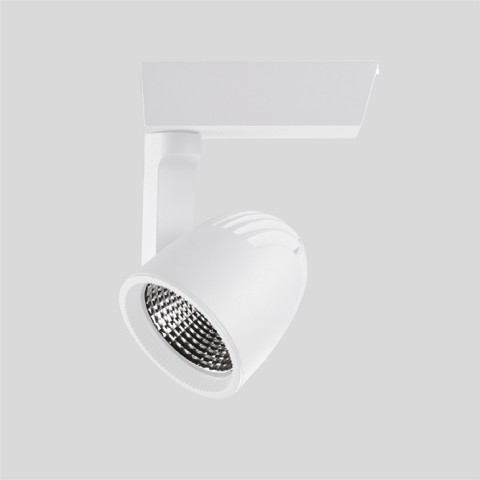 ECLAIRAGE SUR RAIL INCLINABLE ET ROTATIF