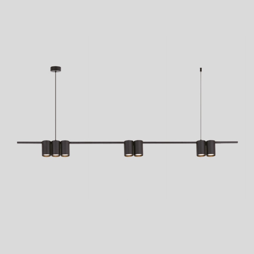 SUSPENSION LINÉAIRE AVEC LAMPES