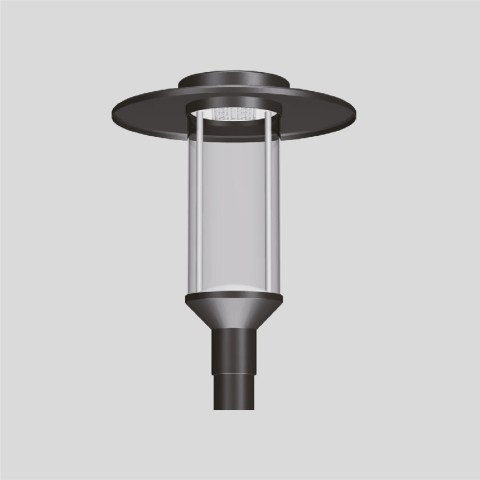 TÊTE DE POTEAU D'ÉCLAIRAGE